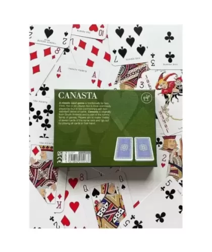 Carti de joc Canasta, Piantik, Set de 2 pachete 2