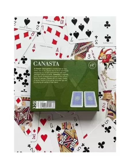 Carti de joc Canasta, Piantik, Set de 2 pachete