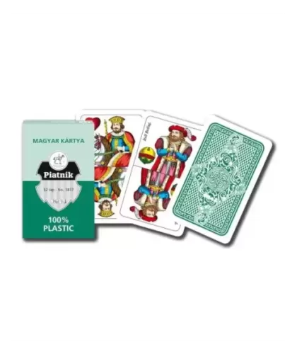 Carti de joc Unguresti, 100% plastic, Piatnik 2