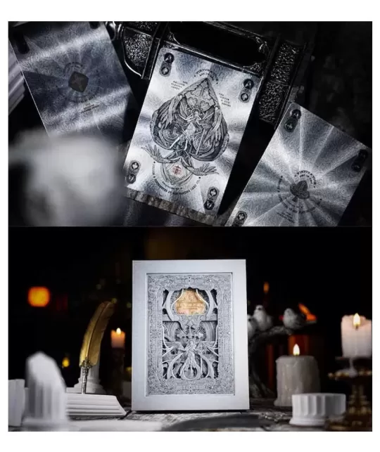 Halidom Silver Sacred Box Set – Cărți de joc premium | Emagie.ro