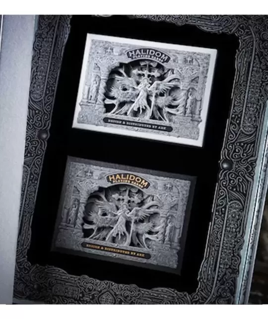 Halidom Silver Sacred Box Set – Cărți de joc premium | Emagie.ro