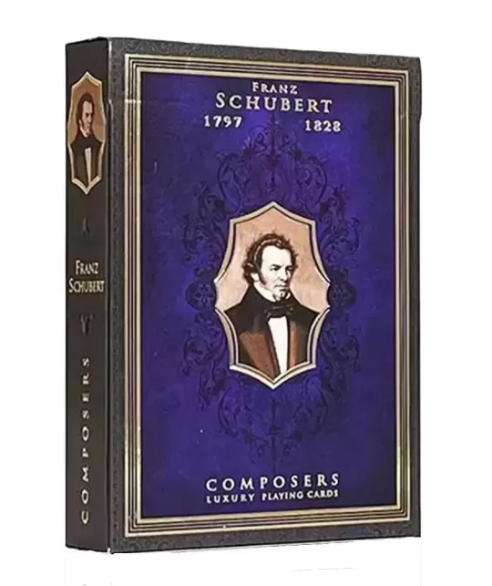 Franz Schubert Composers – Cărți de joc premium | Emagie.ro