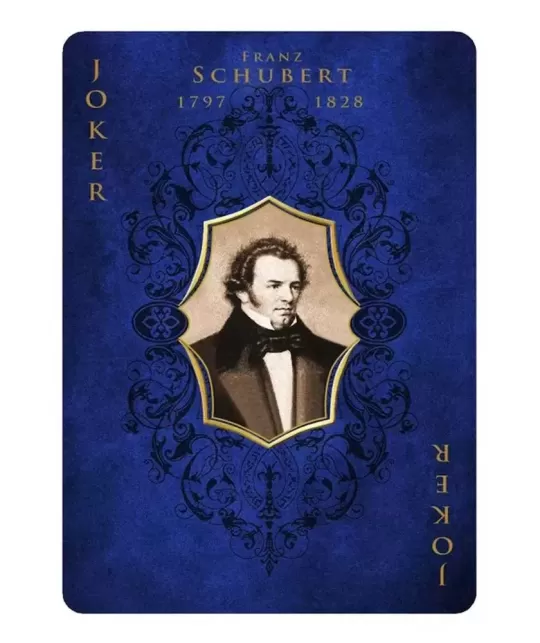 Franz Schubert Composers – Cărți de joc premium | Emagie.ro