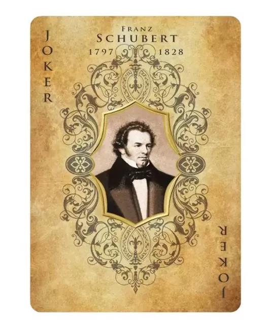 Franz Schubert Composers – Cărți de joc premium | Emagie.ro