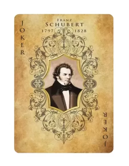 Franz Schubert Composers – Cărți de joc premium | Emagie.ro