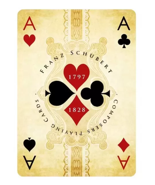 Franz Schubert Composers – Cărți de joc premium | Emagie.ro