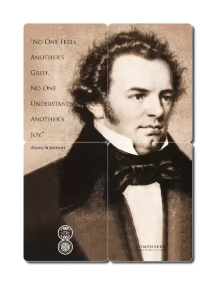 Franz Schubert Composers – Cărți de joc premium | Emagie.ro