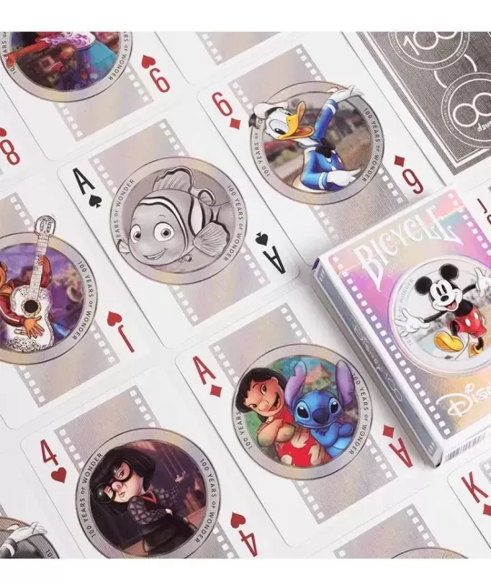 Bicycle Disney 100 Anniversary – Cărți de joc premium | Emagie.ro