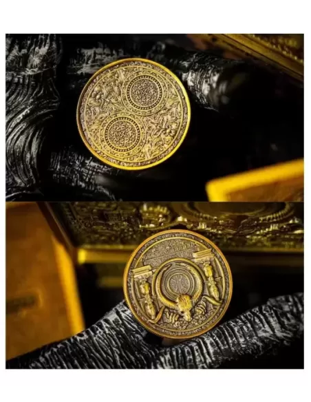 Devildom Deluxe Walnut Boxed Set – Cărți de joc premium | Emagie.ro