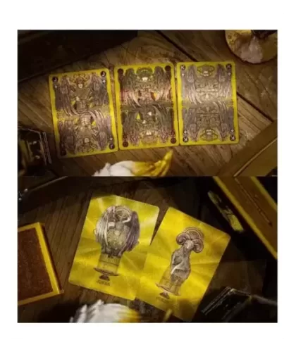 Halidom Deluxe Walnut Boxed Set – Cărți de joc premium | Emagie.ro 2