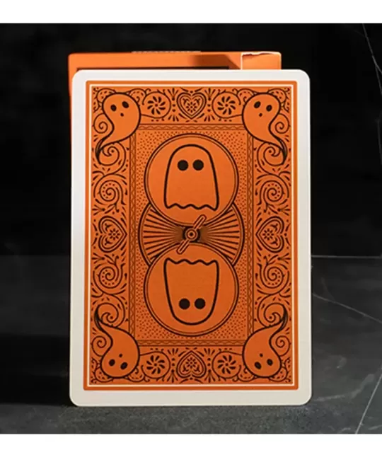 Bicycle Boo Orange – Cărți de joc premium | Emagie.ro