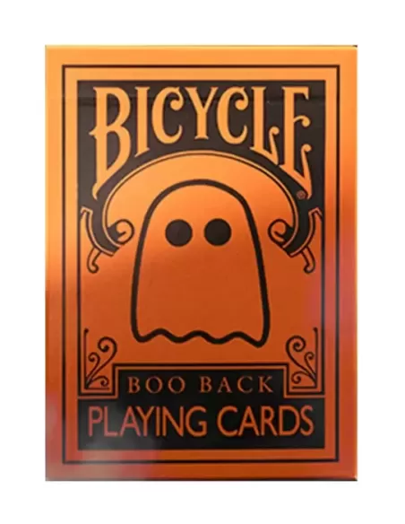 Bicycle Boo Orange – Cărți de joc premium | Emagie.ro
