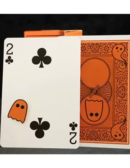 Bicycle Boo Orange – Cărți de joc premium | Emagie.ro