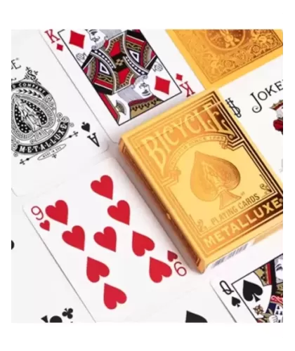 Bicycle Metalluxe Orange – Cărți de joc premium | Emagie.ro 2