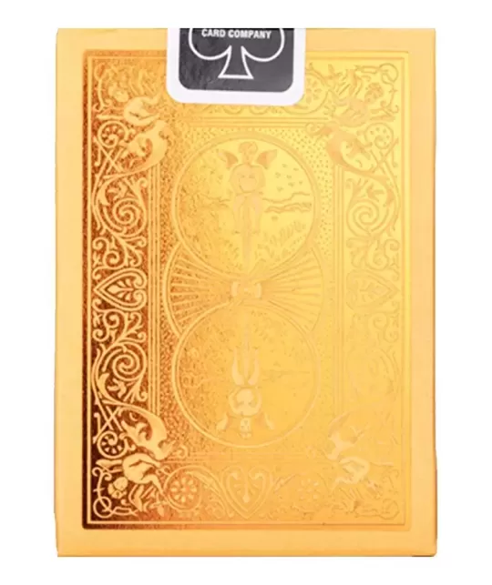 Bicycle Metalluxe Orange – Cărți de joc premium | Emagie.ro