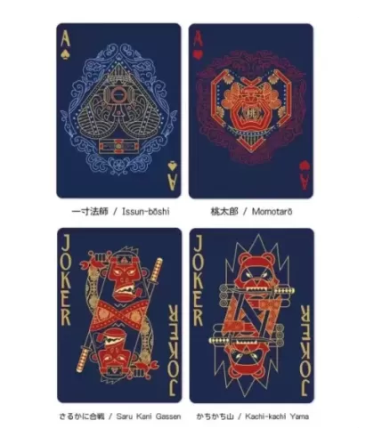 Densho Blue – Cărți de joc premium | Emagie.ro