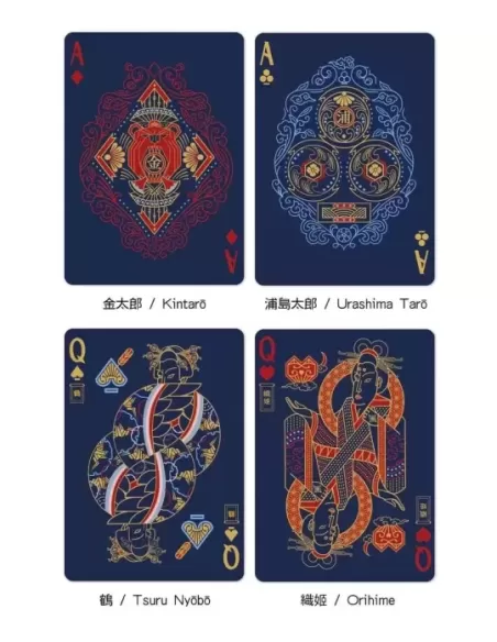 Densho Blue – Cărți de joc premium | Emagie.ro