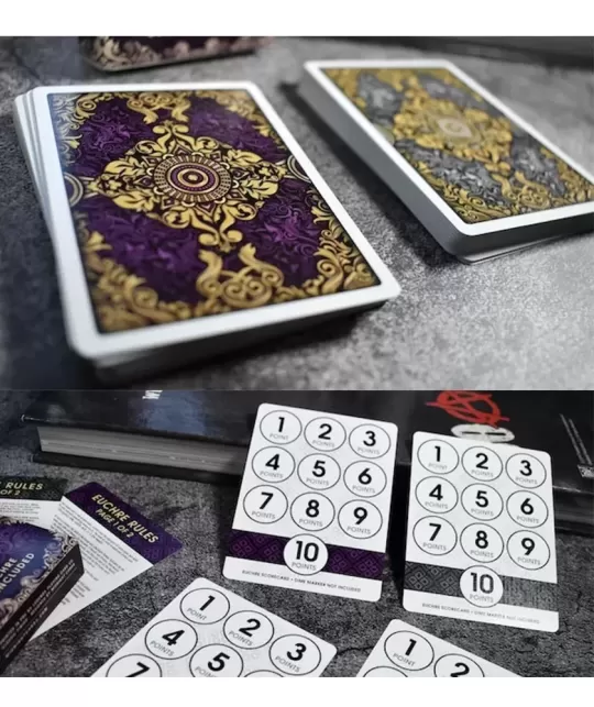 Euchre V4 – Cărți de joc premium | Emagie.ro