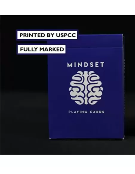 Mindset Blue Marked – Premium Playing Cards | Emagie.ro