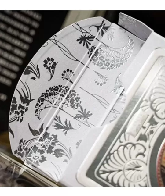 Mucha Princess Hyacinth Silver – Cărți de joc premium | Emagie.ro