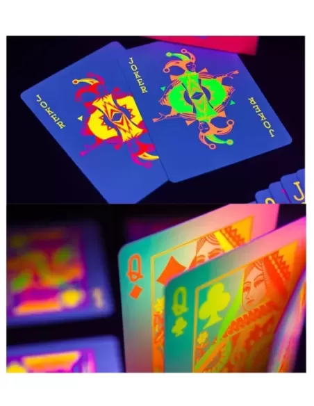 QUAD Fluorescent – Cărți de joc premium | Emagie.ro