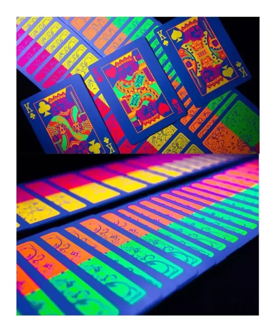 QUAD Fluorescent – Cărți de joc premium | Emagie.ro