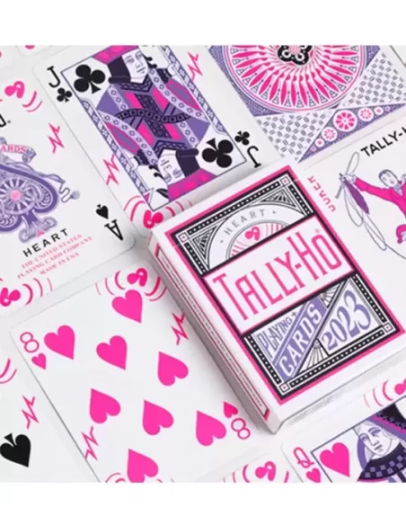 Tally Ho Circle Back Heart – Premium Playing Cards | Emagie.ro
