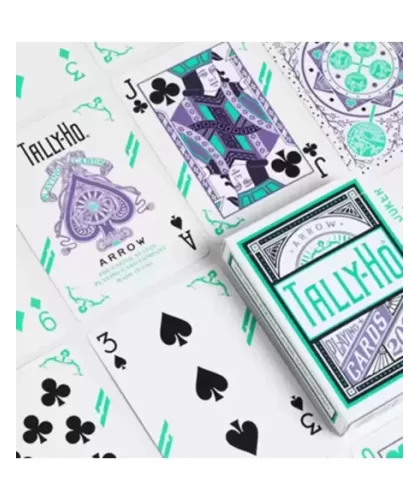 Tally Ho Fan Back Arrow – Cărți de joc premium | Emagie.ro