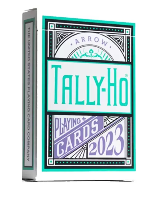Tally Ho Fan Back Arrow – Premium Playing Cards | Emagie.ro