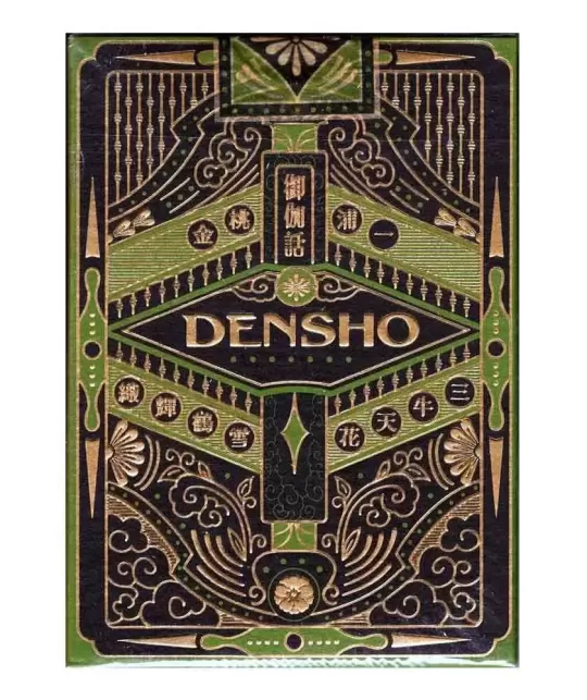 Densho Green – Premium playing cards | Emagie.ro