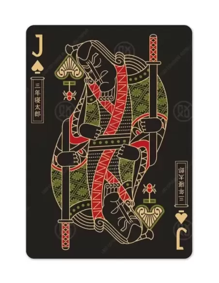 Densho Green – Premium playing cards | Emagie.ro