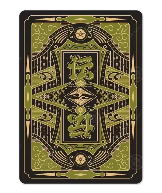 Densho Green – Premium playing cards | Emagie.ro