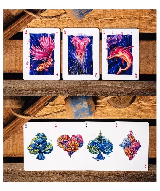 False Anchors V4 Deep Sea – Premium Playing Cards | Emagie.ro