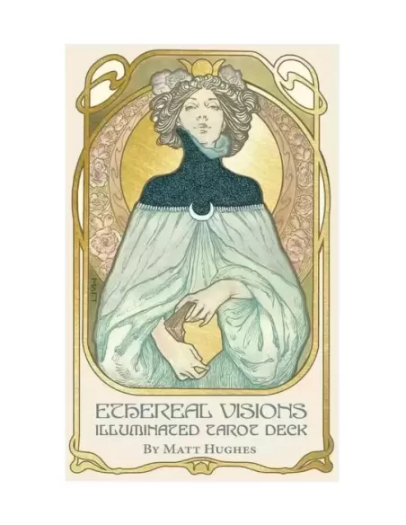 Ethereal Visions Illuminated Tarot – Set tarot elegant | Emagie.ro