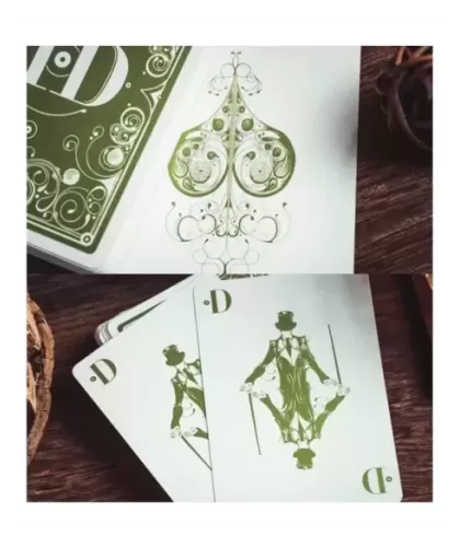 Smoke & Mirrors V8, Green Deluxe Edition – Cărți de joc premium | Emagie.ro 2