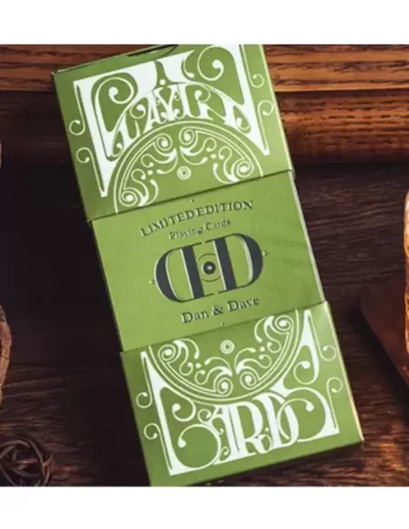 Smoke & Mirrors V8, Green Deluxe Edition – Cărți de joc premium | Emagie.ro