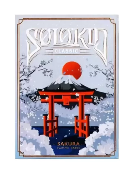 Solokid Sakura Blue – Cărți de joc premium | Emagie.ro