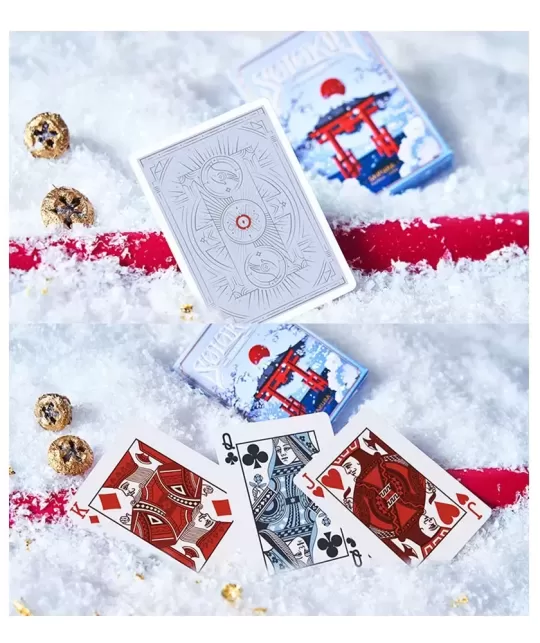 Solokid Sakura Blue – Cărți de joc premium | Emagie.ro