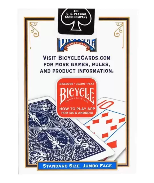 Bicycle Standard 808 Jumbo Index – Cărți de joc clasice | Emagie.ro