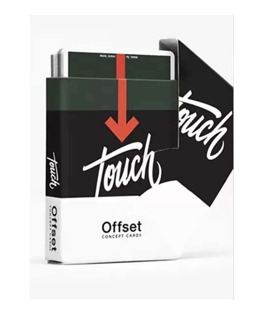 Offset Kaki Concept Playing Cards by Cardistry Touch – Cărți de joc premium | Emagie.ro