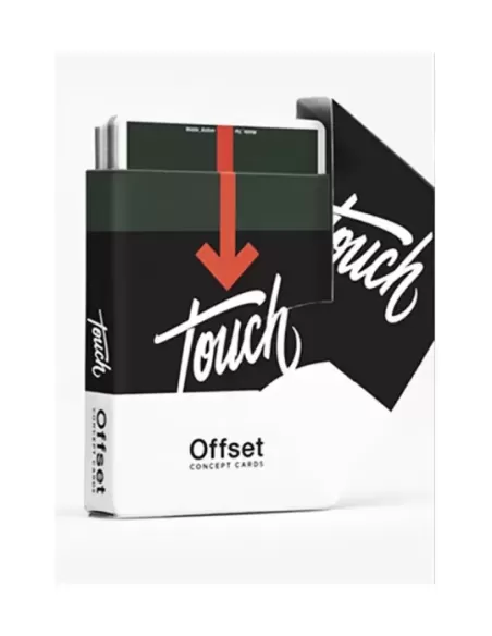 Offset Kaki Concept Playing Cards by Cardistry Touch – Cărți de joc premium | Emagie.ro
