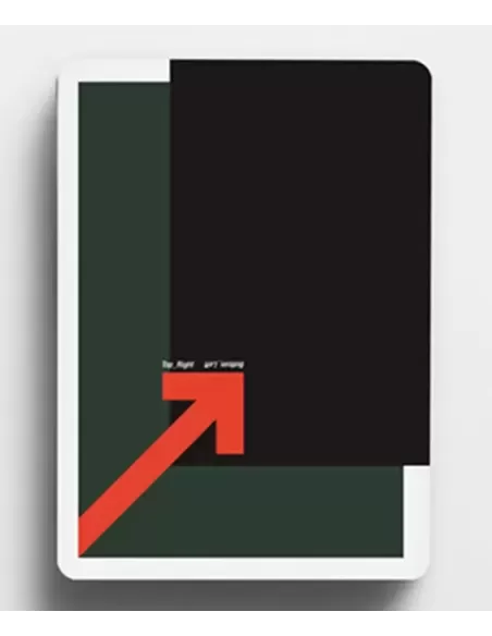 Offset Kaki Concept Playing Cards by Cardistry Touch – Cărți de joc premium | Emagie.ro