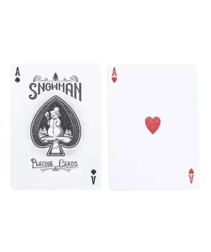Bicycle Snowman Green – Premium Playing Cards | Emagie.ro
