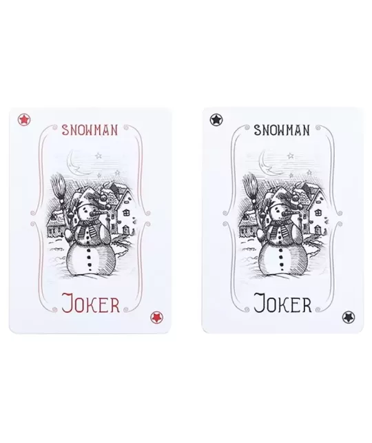 Bicycle Snowman Green – Cărți de joc premium | Emagie.ro