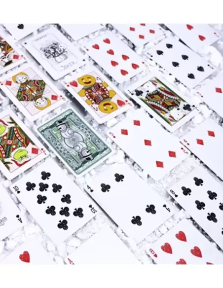 Bicycle Snowman Green – Cărți de joc premium | Emagie.ro