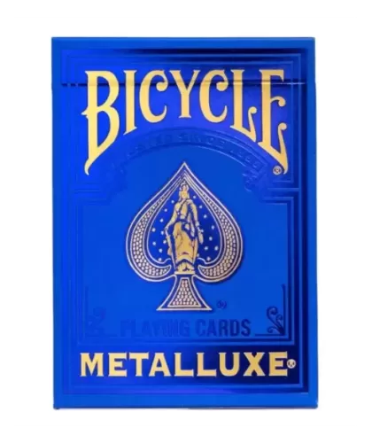 Bicycle Metalluxe Blue – Premium playing cards | Emagie.ro 2