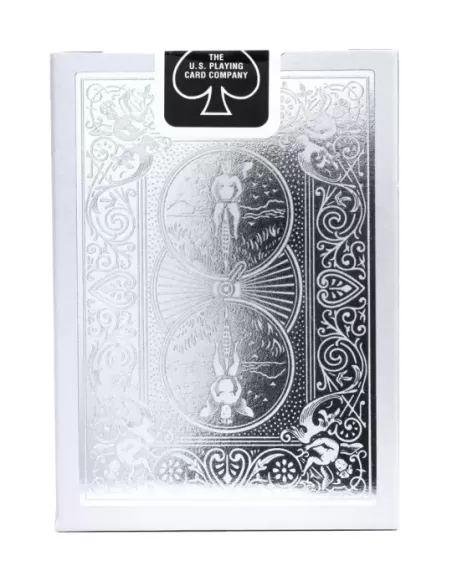 Bicycle Metalluxe Silver – Cărți de joc premium | Emagie.ro