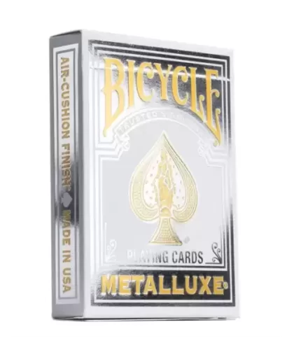 Bicycle Metalluxe Silver – Cărți de joc premium | Emagie.ro 2
