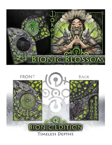 Timeless Depths Dark Bionic Edition – Premium Playing Cards | Emagie.ro