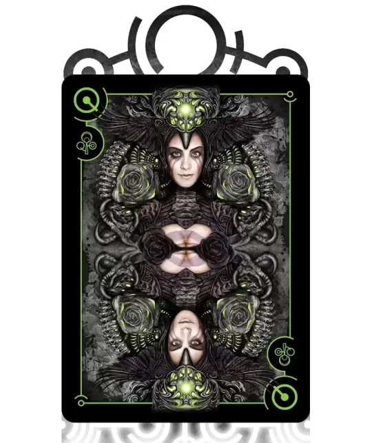 Timeless Depths Dark Bionic Edition – Premium Playing Cards | Emagie.ro